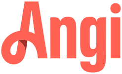 Highlighting Angi platform logo for contractor review visibility