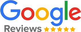 Highlighting Google review icon for construction customer feedback